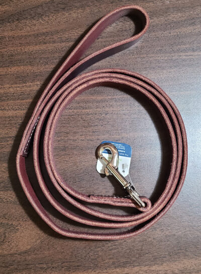 The Six-Foot Leather Leash